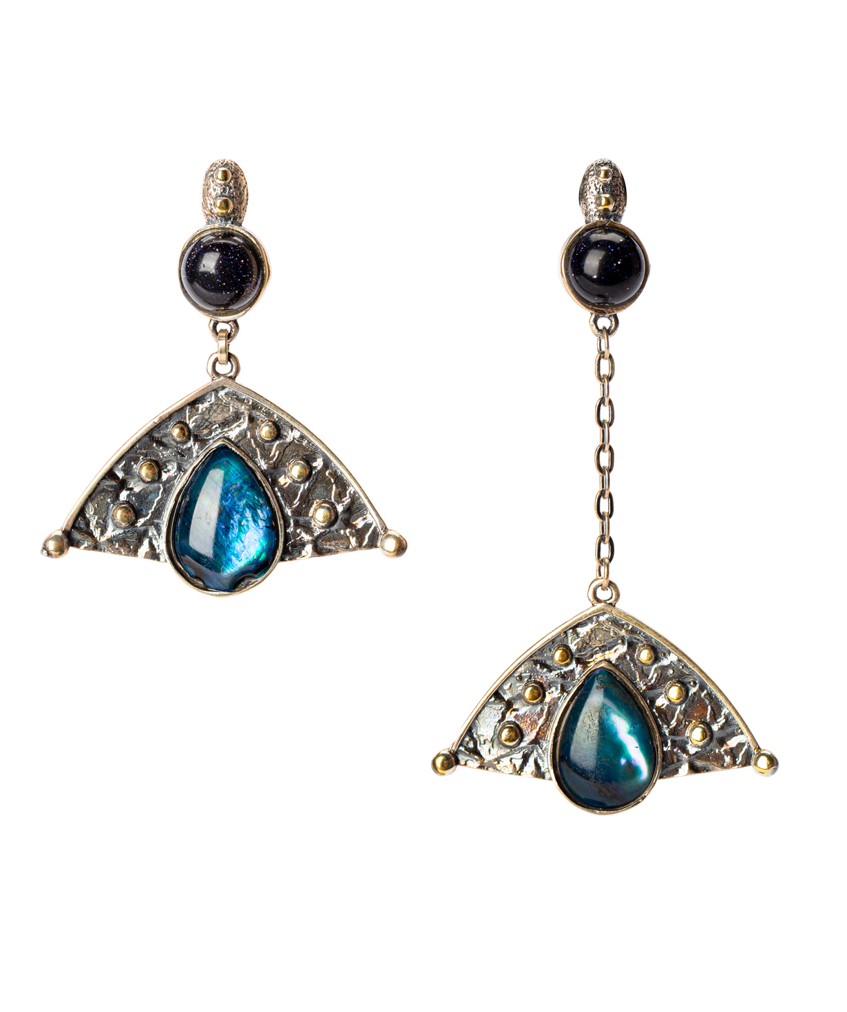 Серьги `Har Jewelry` серебрянные капля