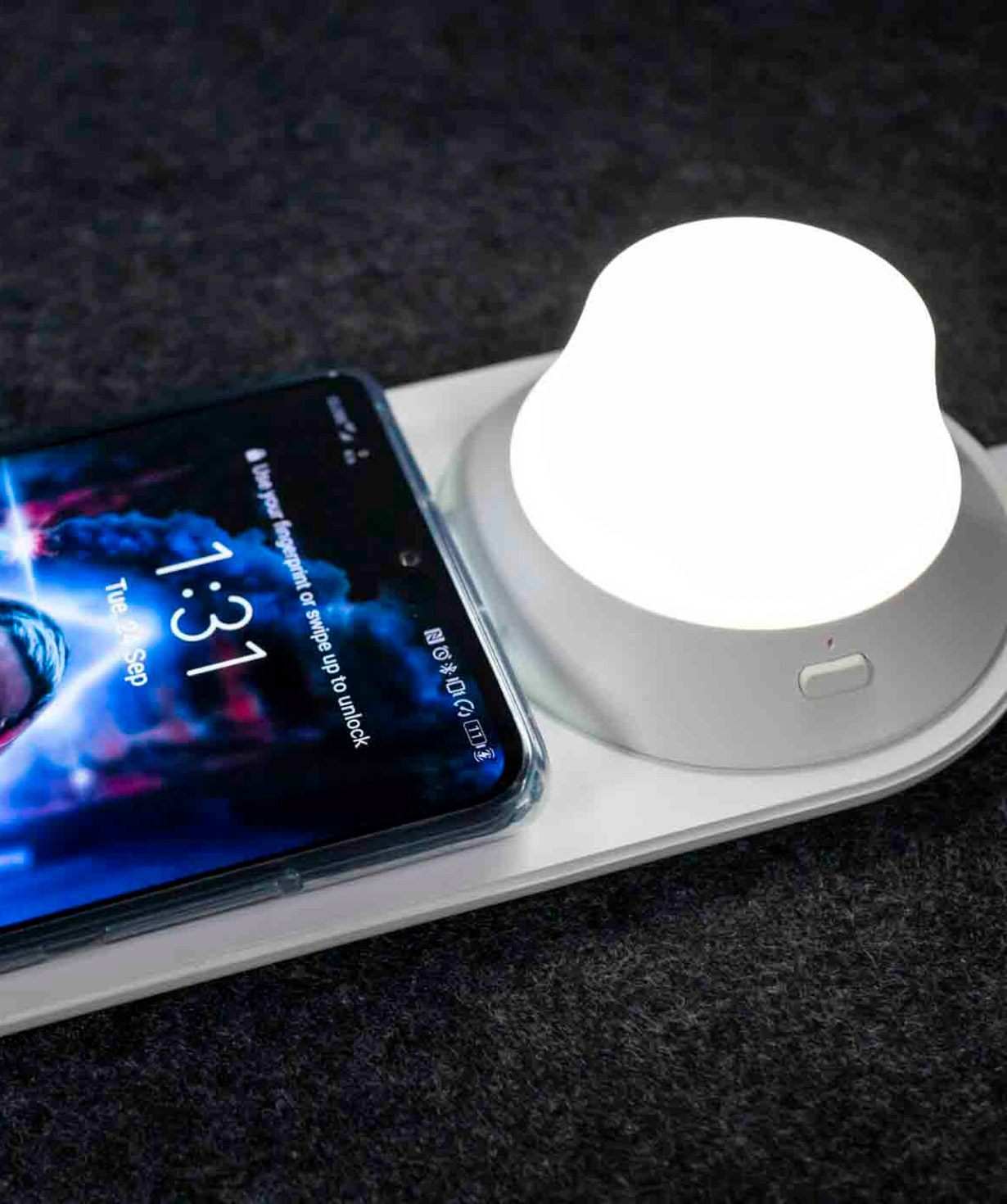 Wireless Charger `Yeelight Xiaomi` with Night Light