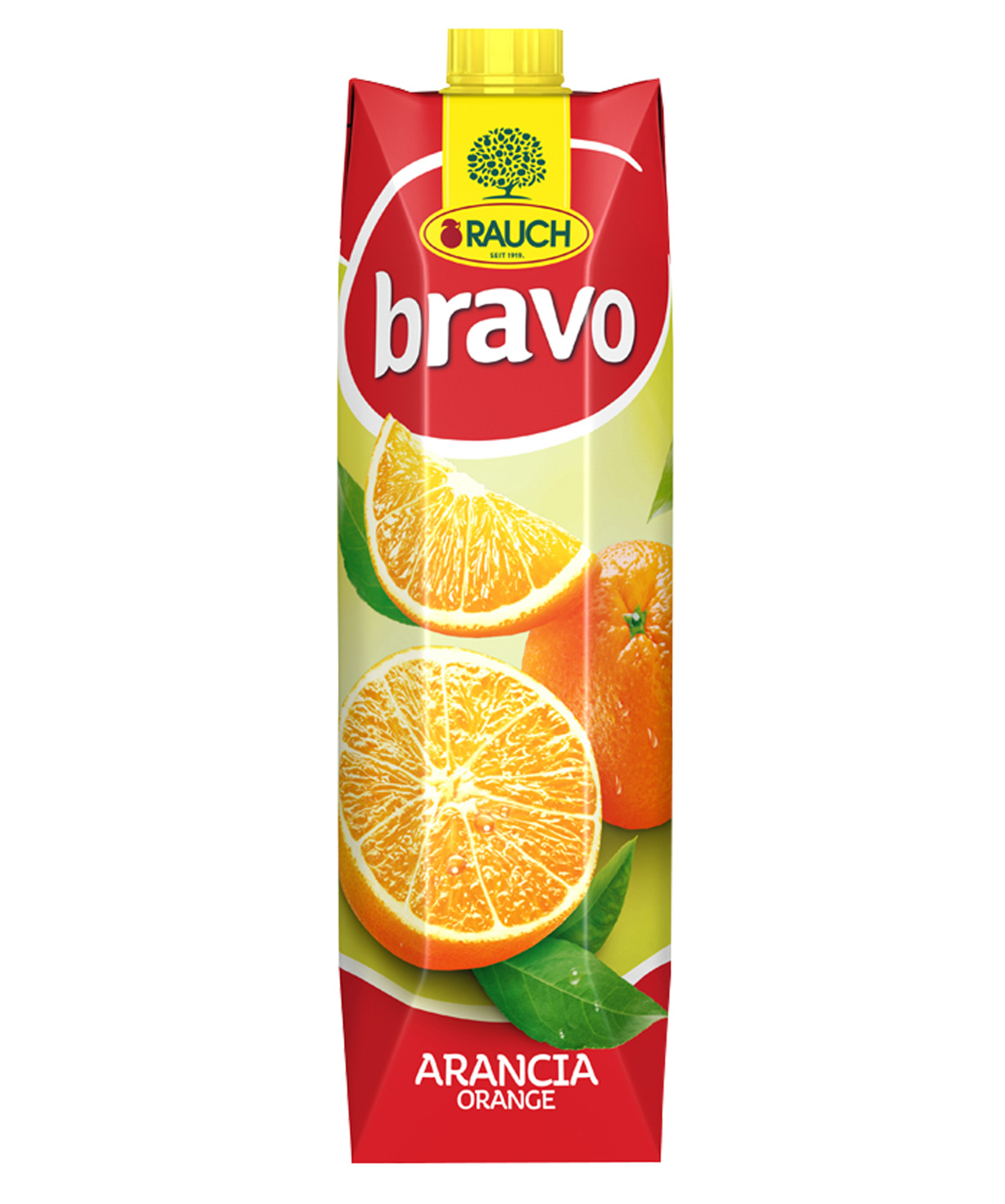 Сок `Bravo` натуральный, апельсин 1л