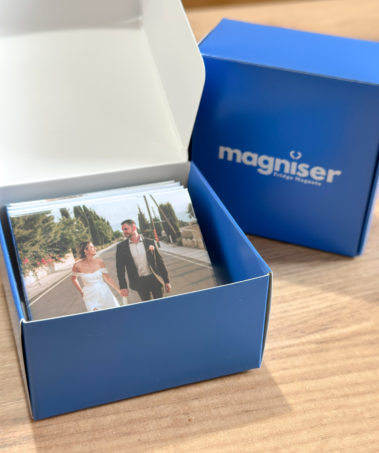 Photo magnet for the refrigerator «Magniser» standard