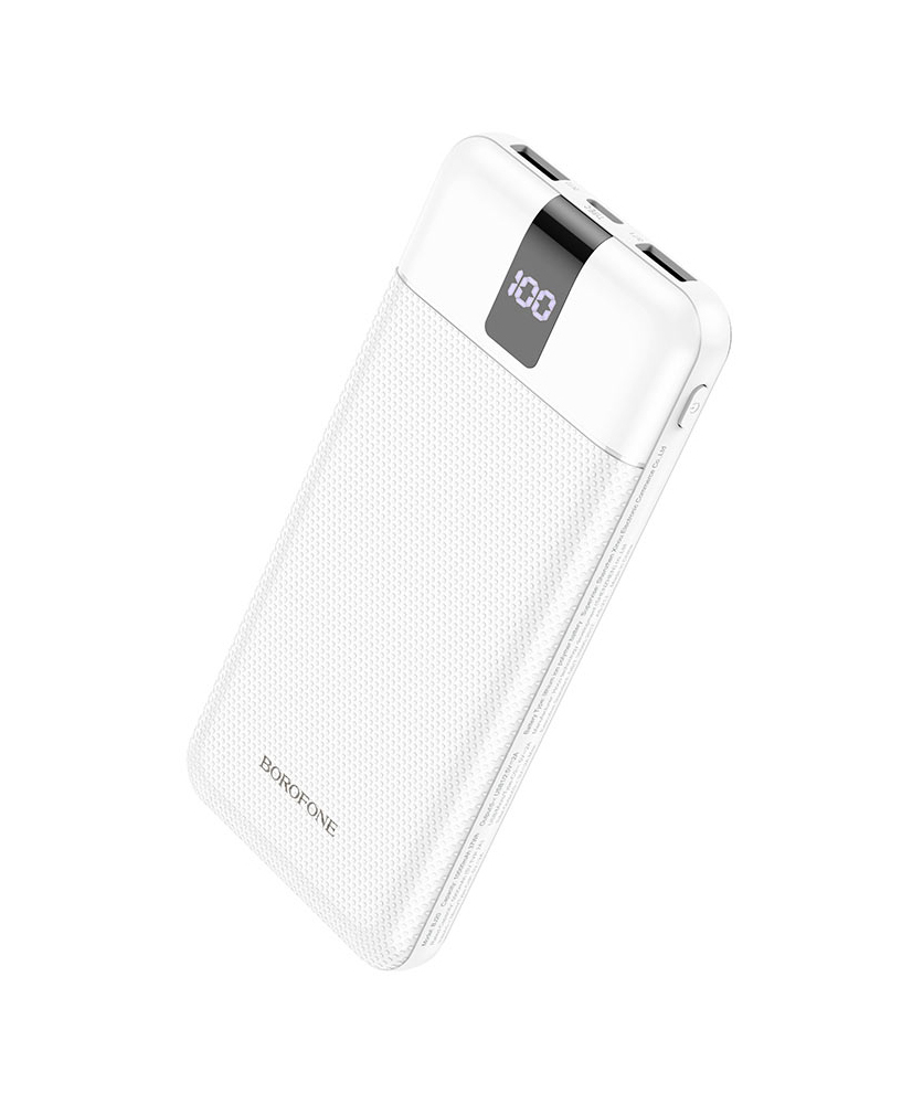 Power bank ''BOROFONE BJ20'' 10000 mAh, white