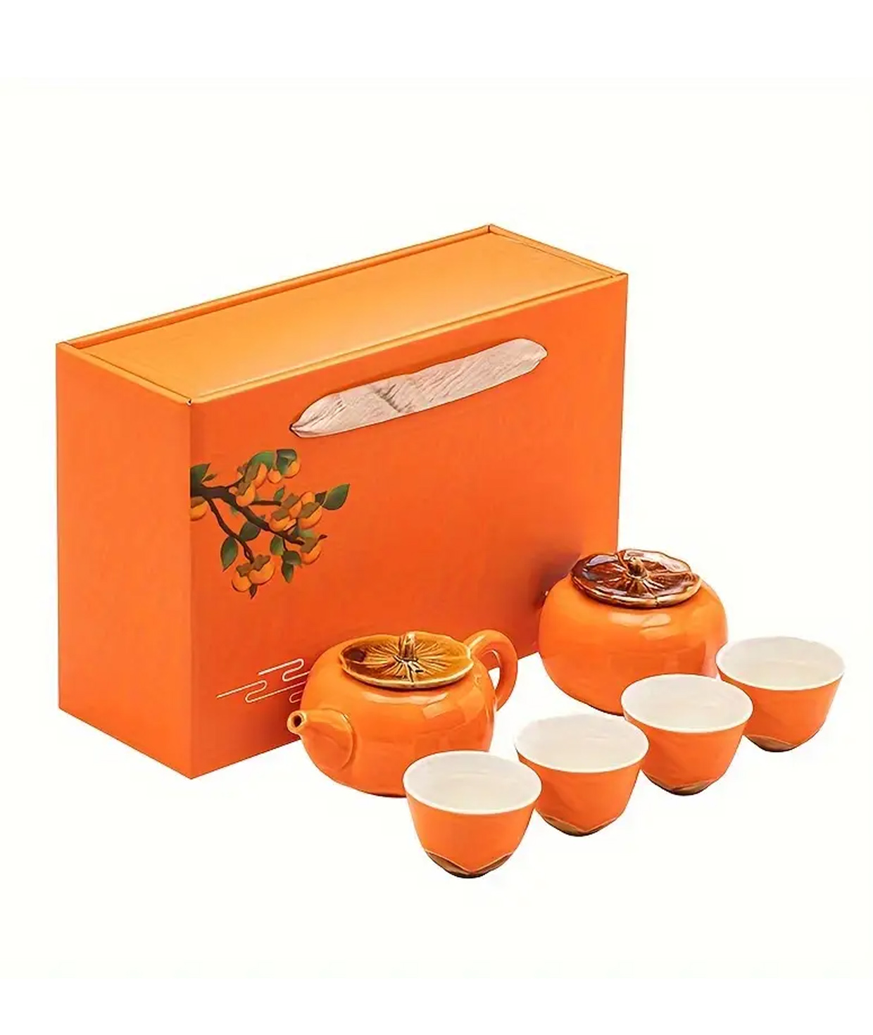 Բաժակների հավաքածու «Gift Store»Orange Tea №144
