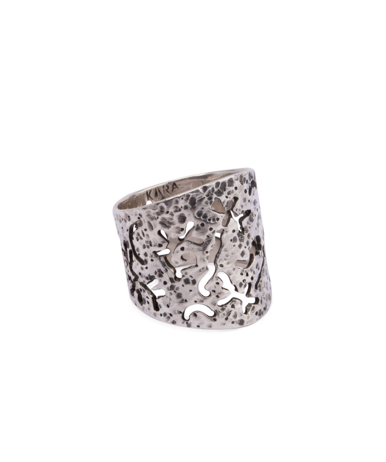Кольцо `Kara Silver` петроглифы