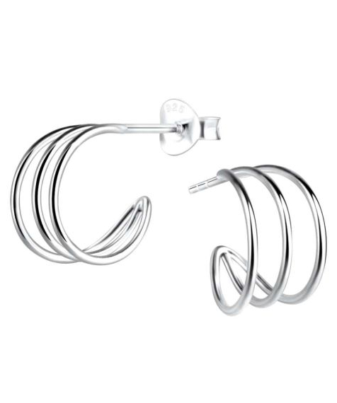 Silver earrings ''SiaMoods'' SE713