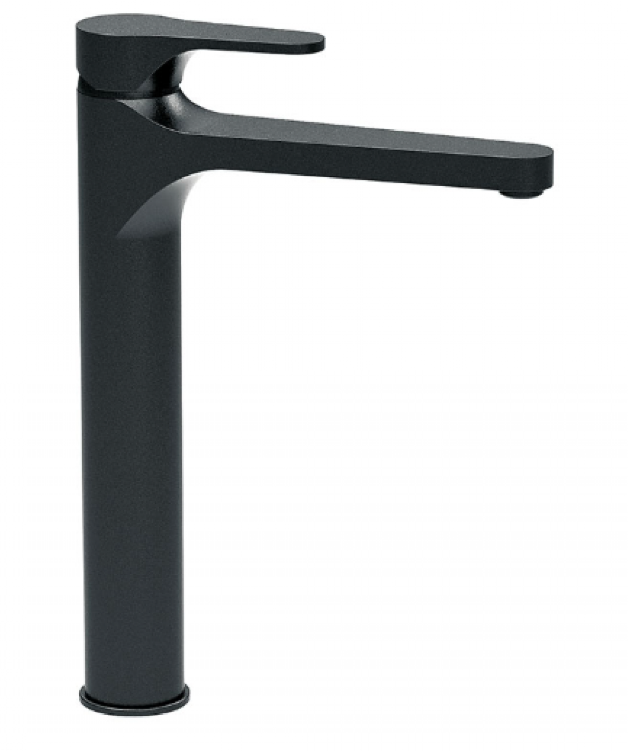 DANIEL OM607X15 OMEGA HIGH BASIN MIXER MATT BLACK