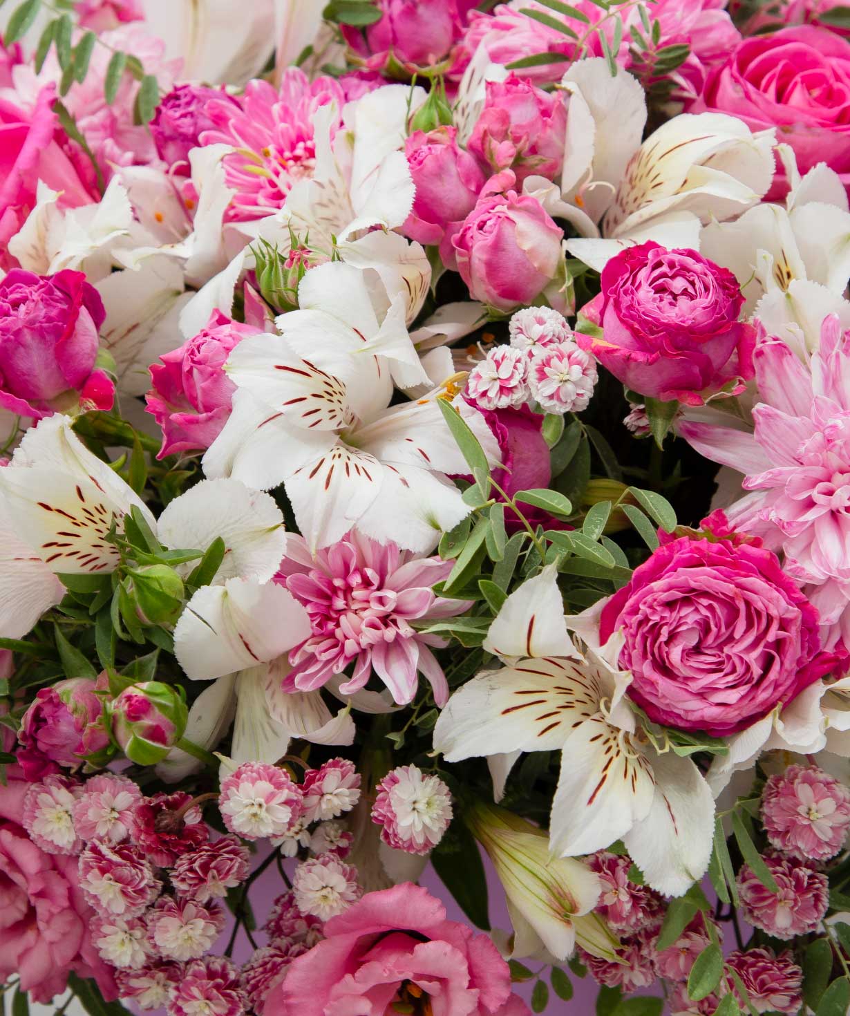 Կոմպոզիցիա «Arpis flowers» վարդերով №19