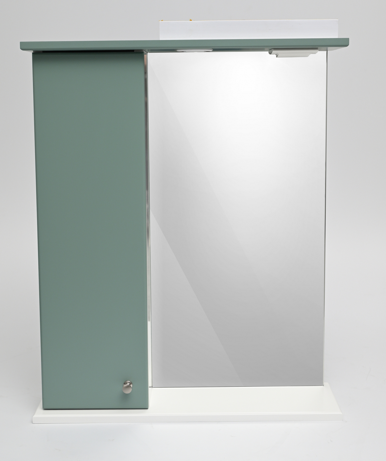 Perla PVC հայելի Astra, Ձիթապտղագույն մատ, 60x73x17սմ