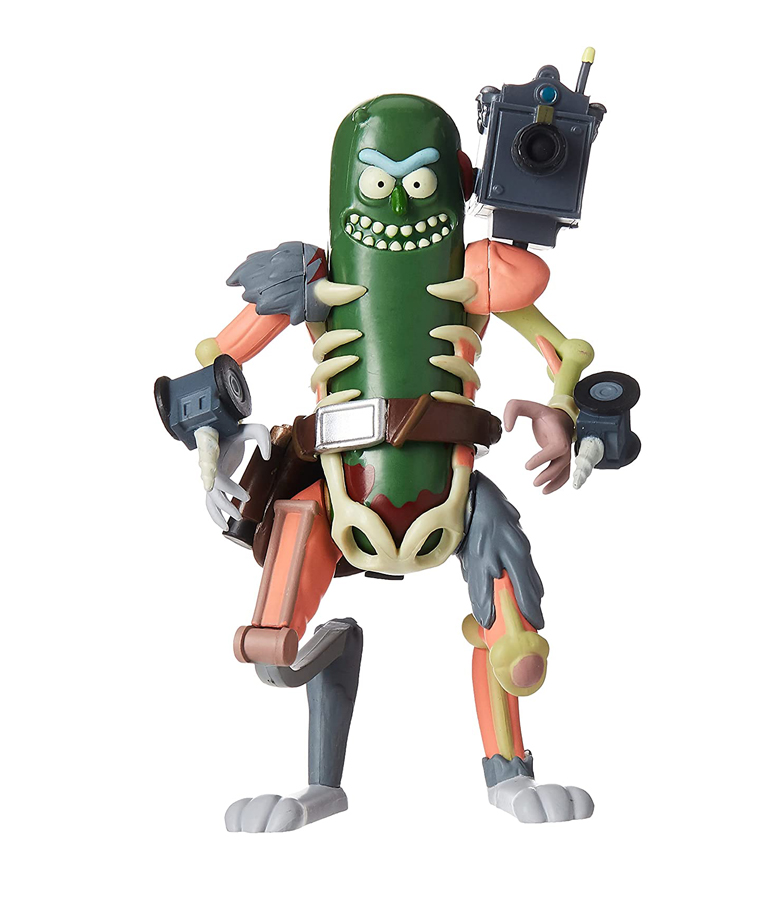 Figurine «Rick and Morty» Pickle Rick in a Rat Costume, 15 cm