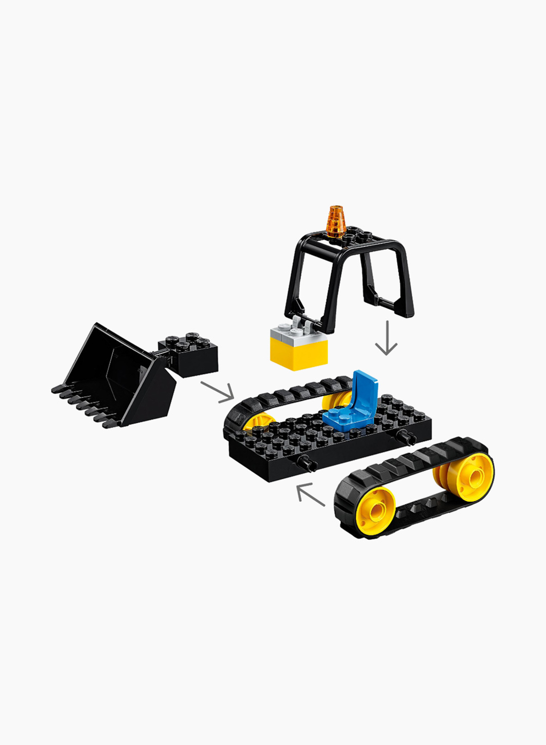 Lego City Կառուցողական Խաղ «Շինարարական բուլդոզեր»