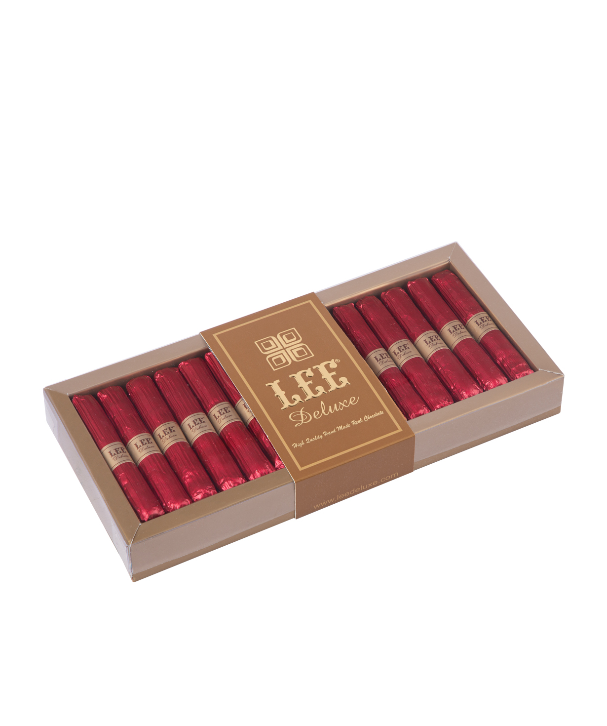 Коллекция `Lee Deluxe` шоколадных конфет, красные 215 гр