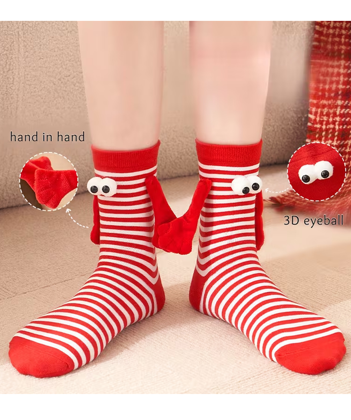Socks «Holding Hands» 2 pairs