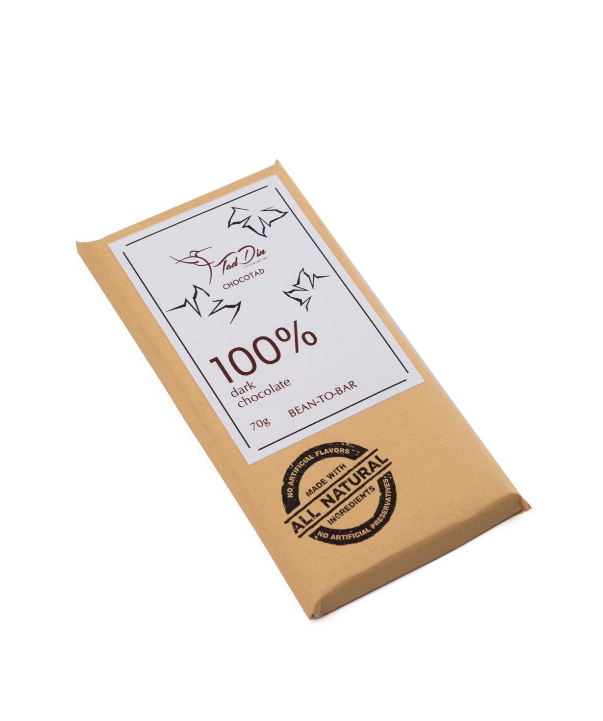 Темный шоколад «TadDin» 100%