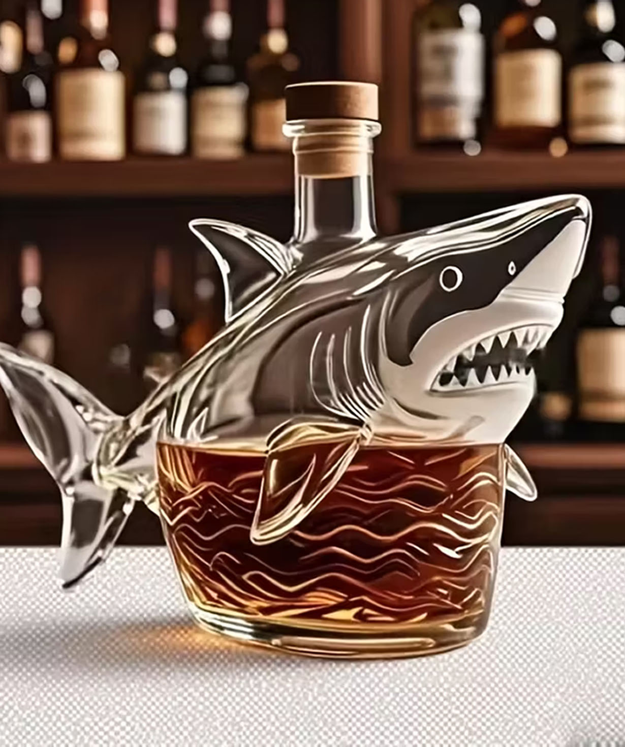 Դեկանտեր «Gift Store» շնաձուկ №1223