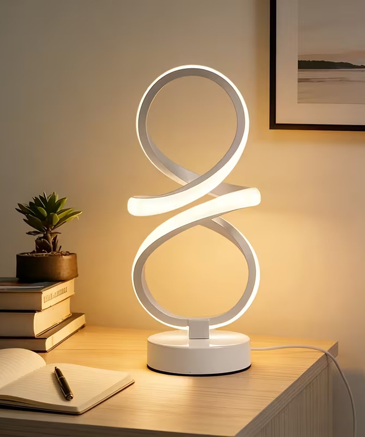 LED Lamp «Gift Store» Spiral №1212