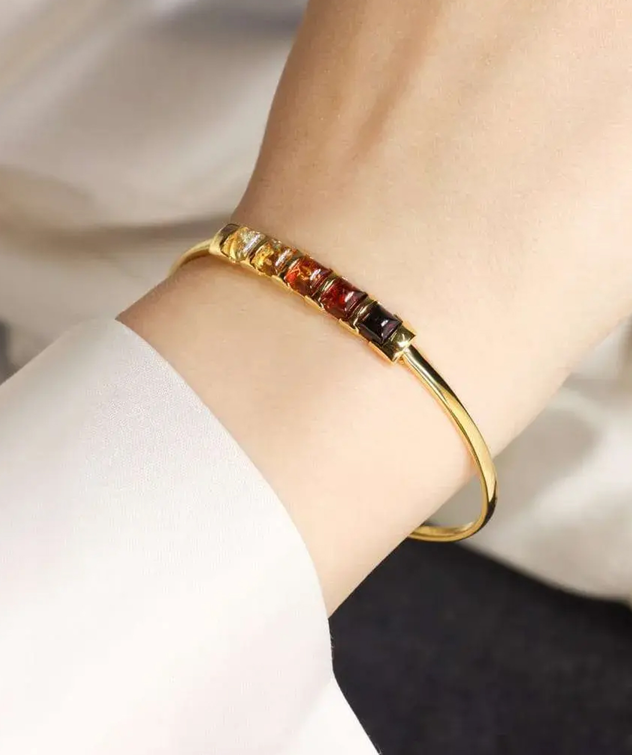 Silver bracelet «SiaMoods» SB81GP