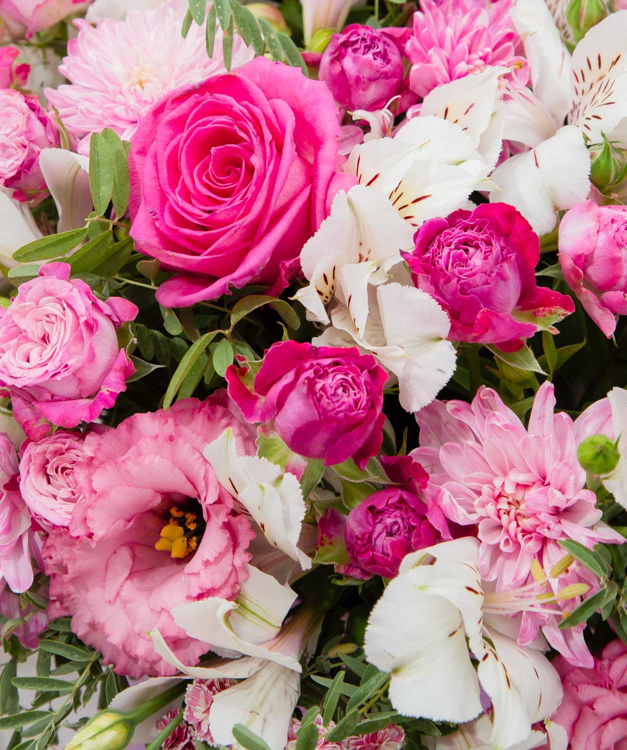 Կոմպոզիցիա «Arpis flowers» վարդերով №19