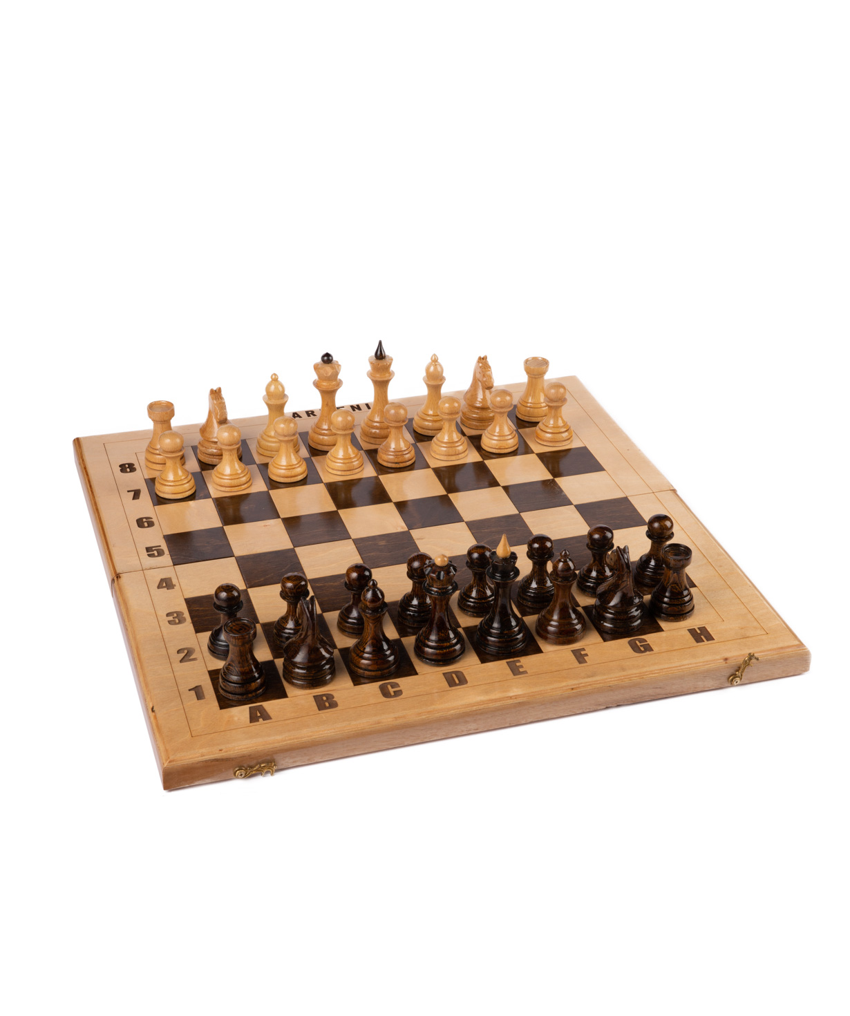 Шахматы `I'm wooden toys` деревянные