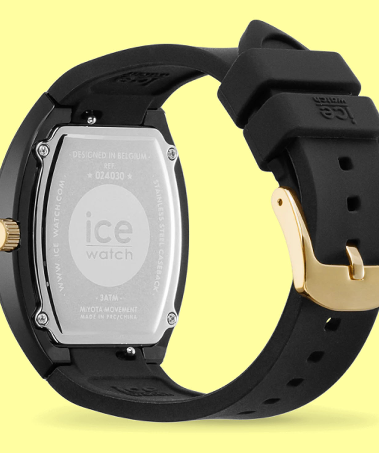 Часы «Ice-Watch»  ICE BOLIDAY, Black Glitter Gold