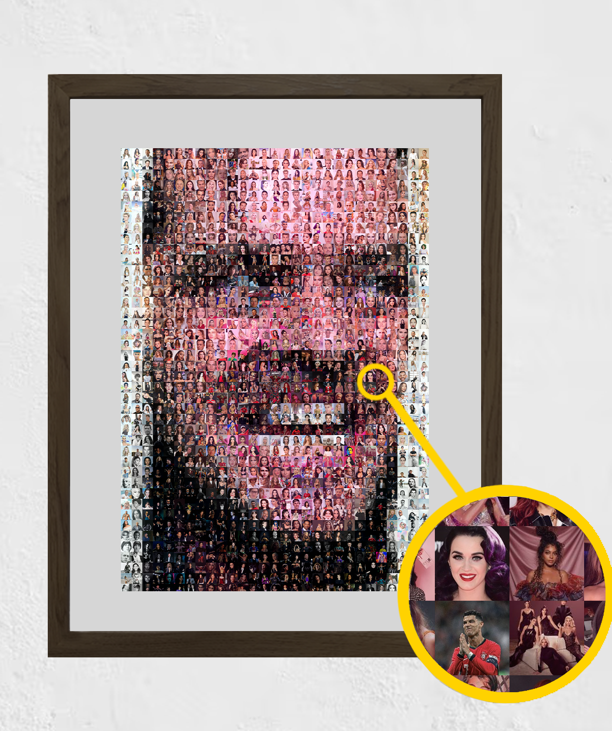 Personalized А3 Mosaic Photo «rePublic» 30 x 40 cm