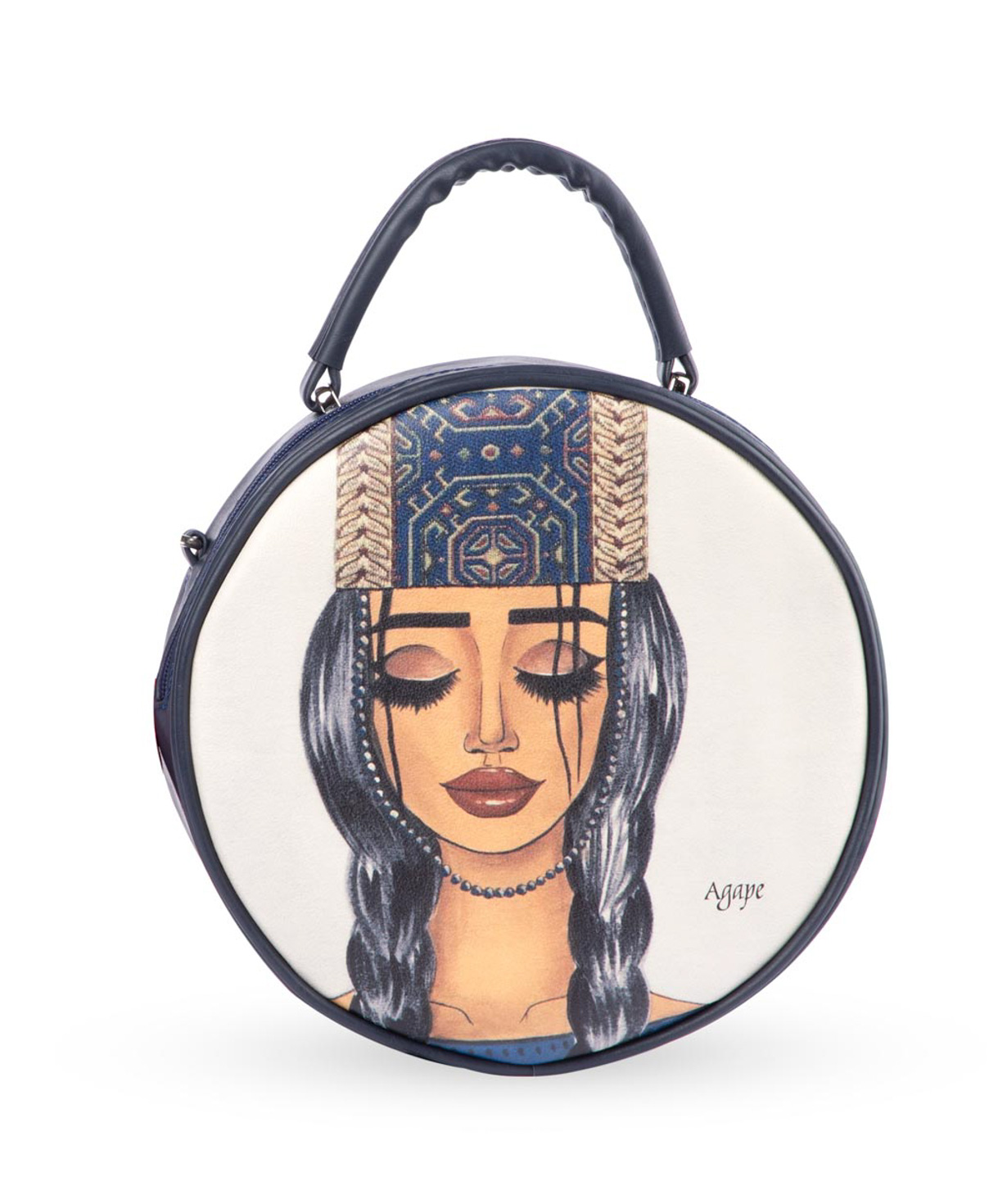 Bag `Agape bags` armenian girl, blue