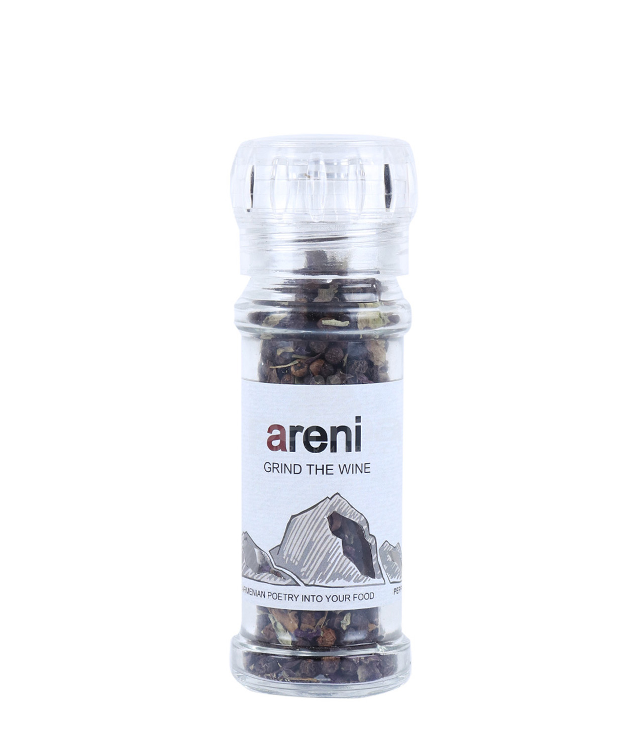 Приправа `Areni` черный перец и базилик 60г