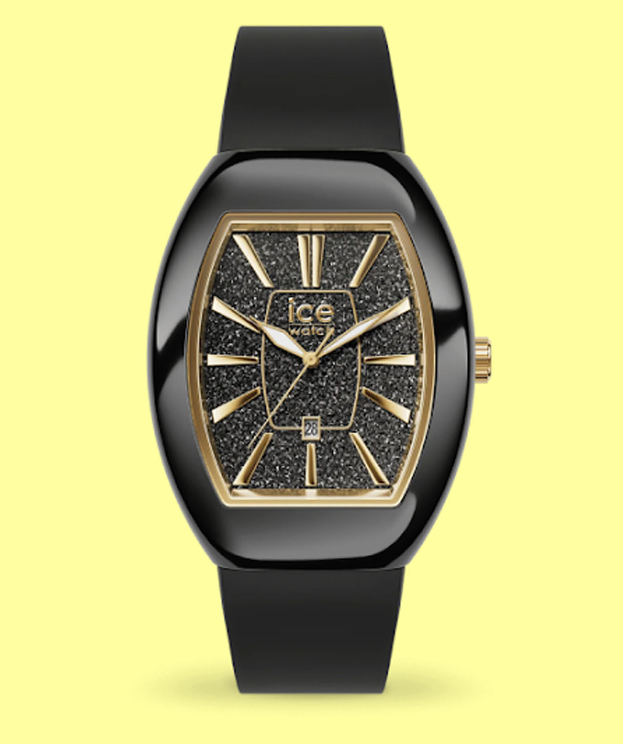 Часы «Ice-Watch»  ICE BOLIDAY, Black Glitter Gold
