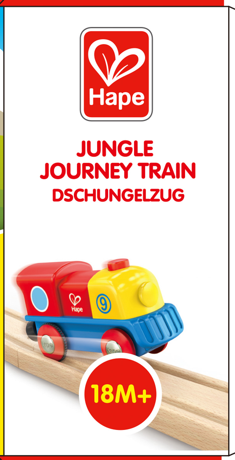 Train Jungle Journey  «Hape» HP-H3807