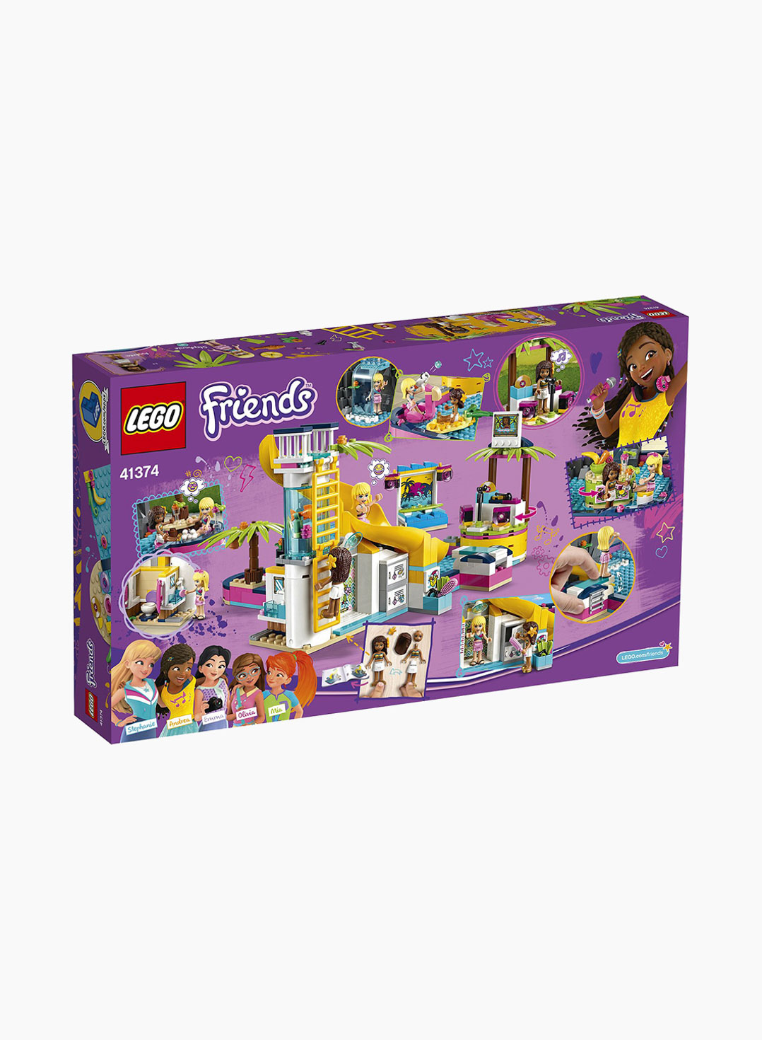 Lego Friends Constructor Andreas Pool Party