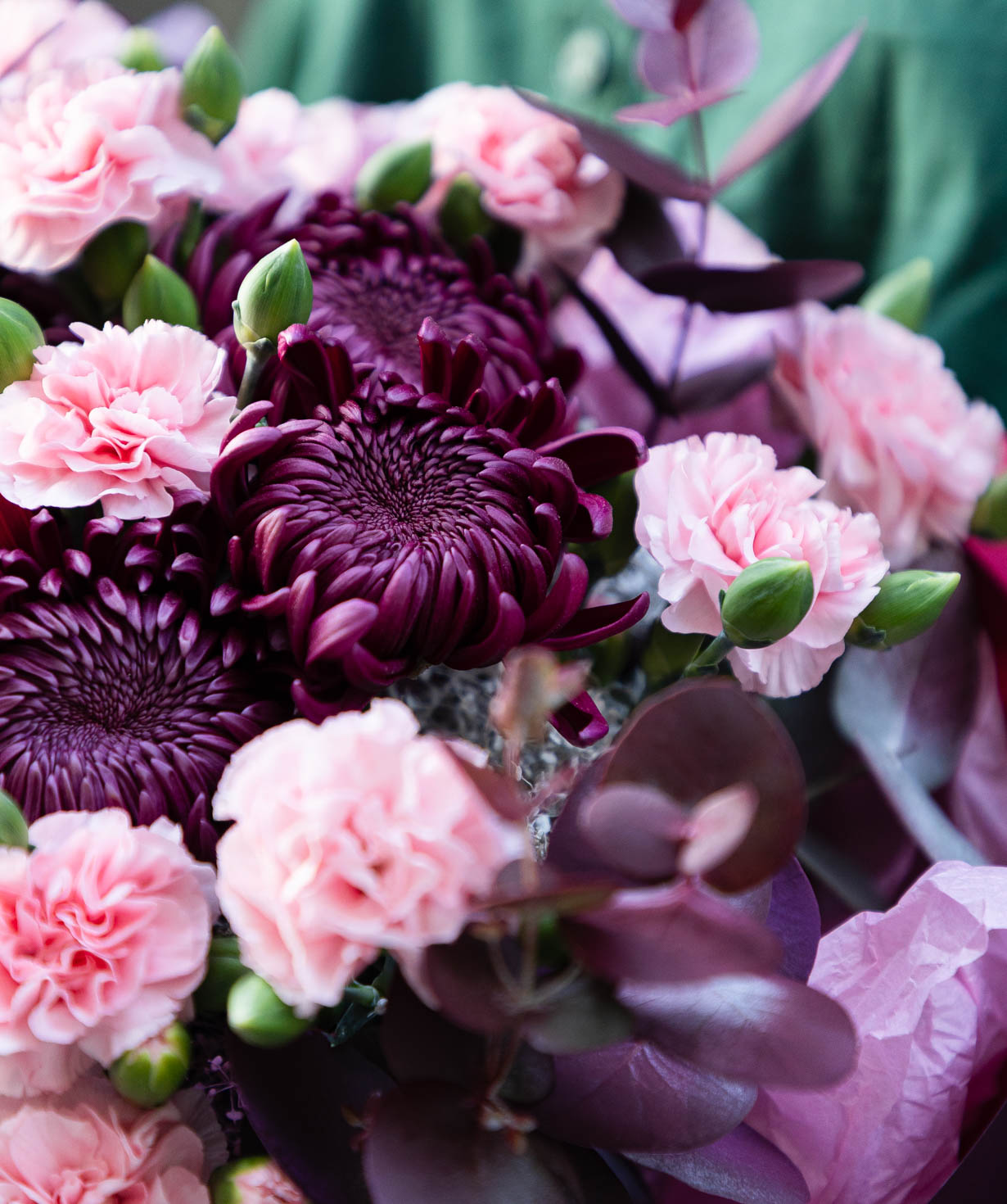 Bouquet «Caprice» with cloves №54