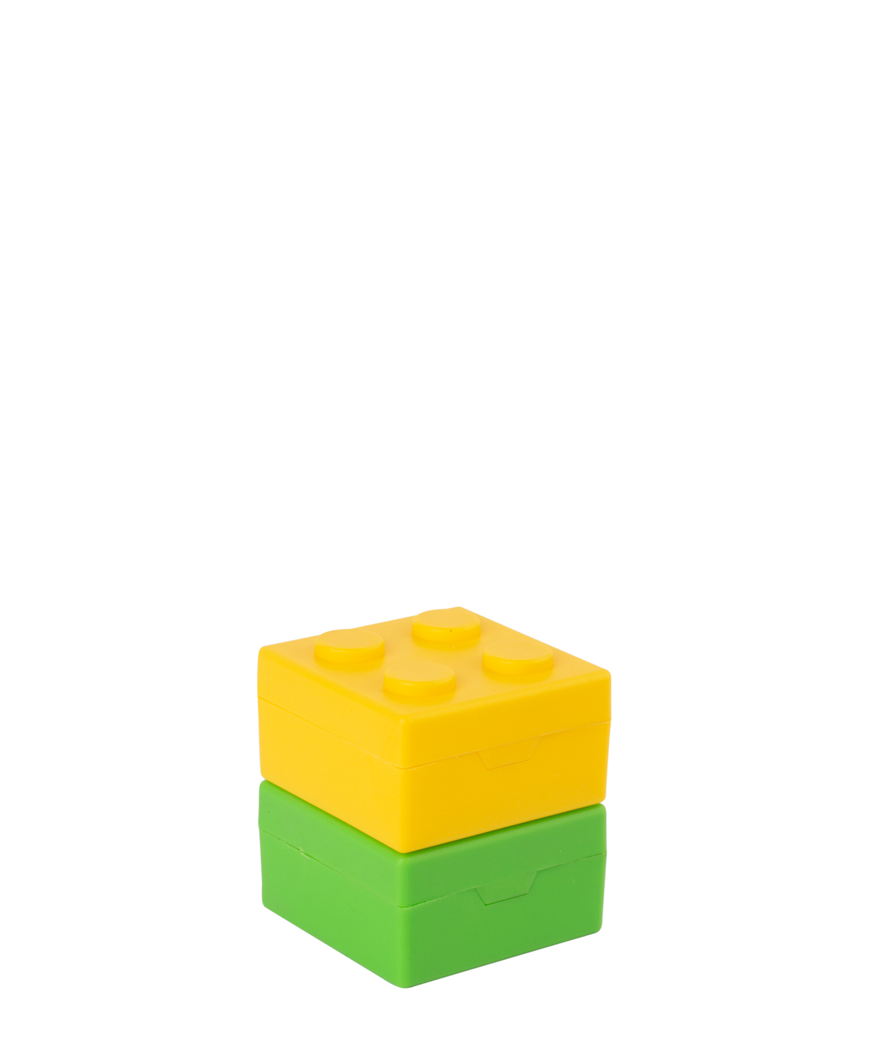Container `Creative Gifts` for medicines, lego, yellow