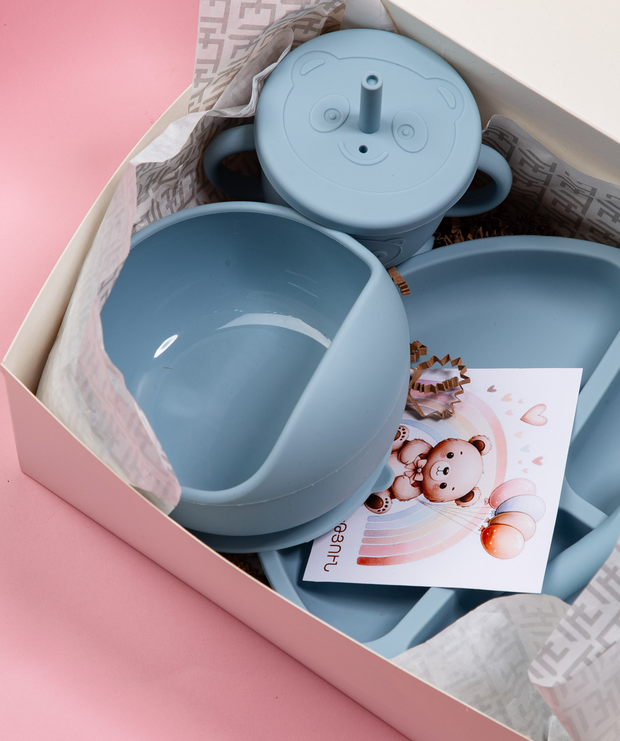 Gift box «THE BOX» for a newborn №514