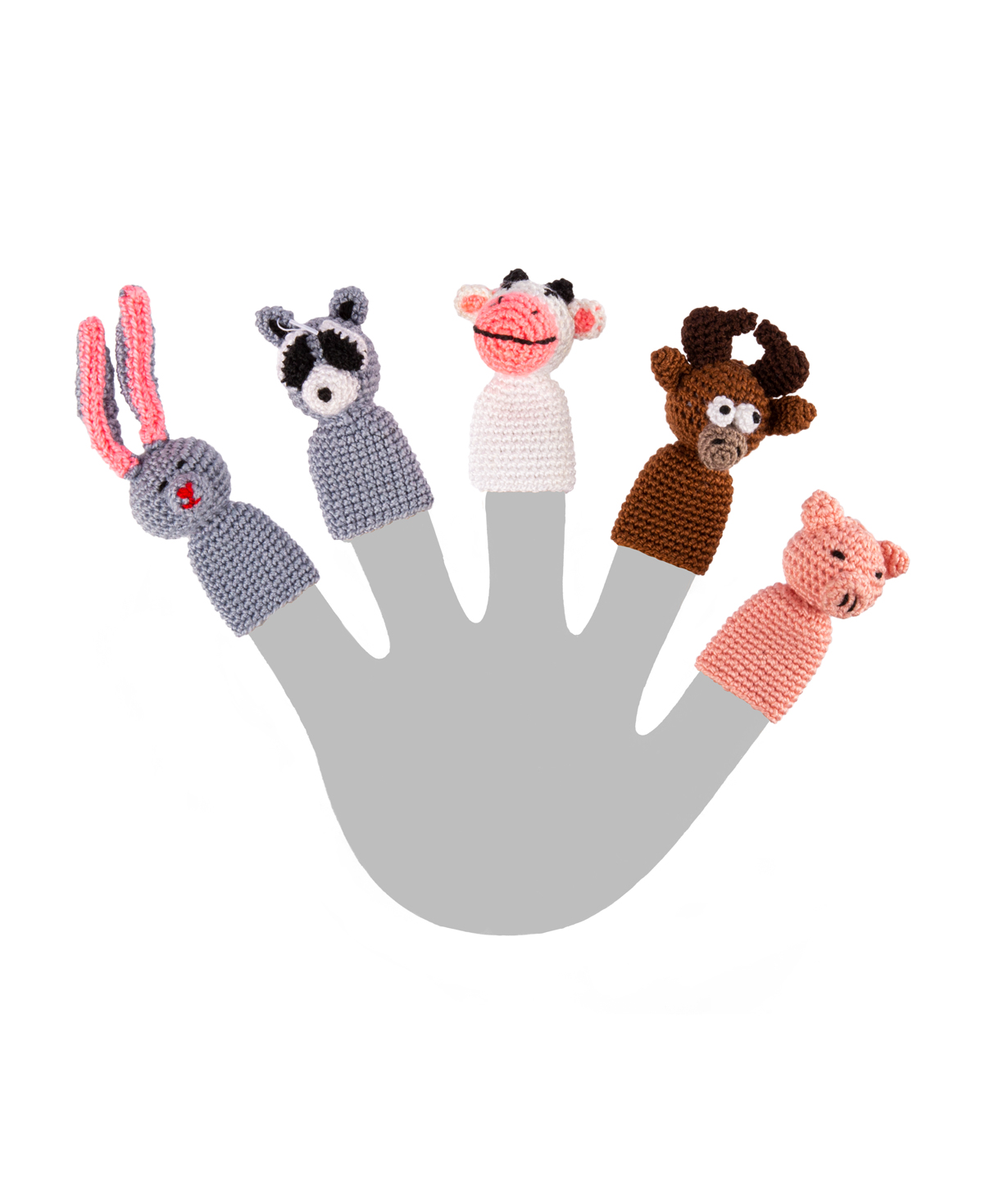Collection `HDIF Homeland` of finger puppets №3