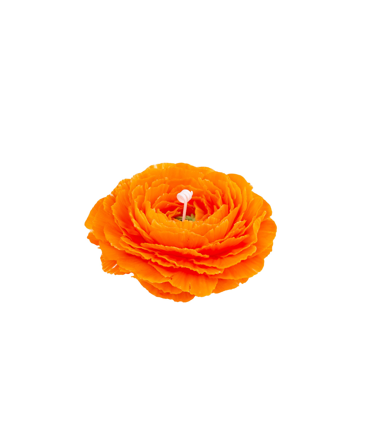 Ranunculus «mom» candle made of beeswax