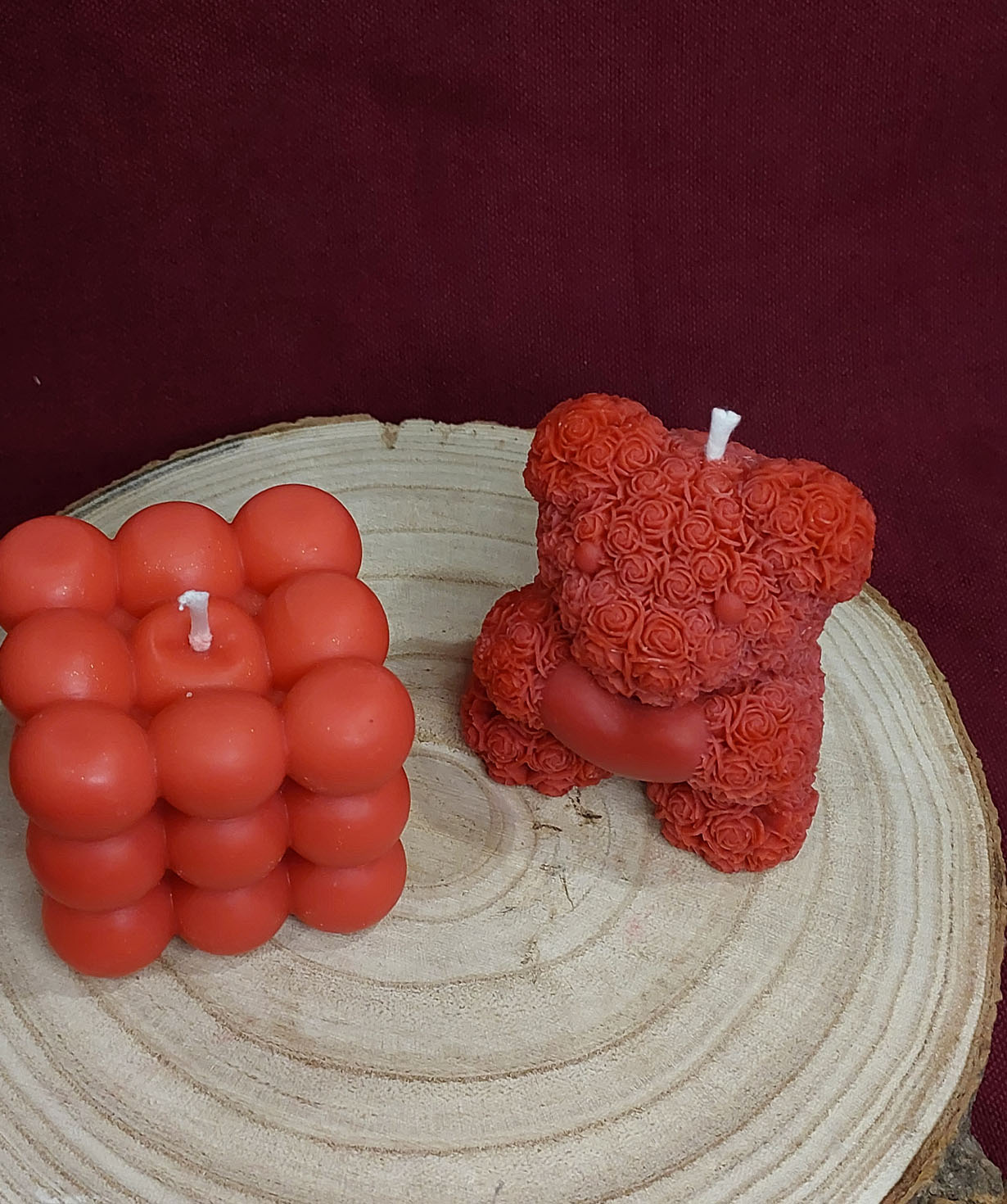 Набор свечей «Blue Moon» Бабл + Игрушка, не ароматизированные, №1