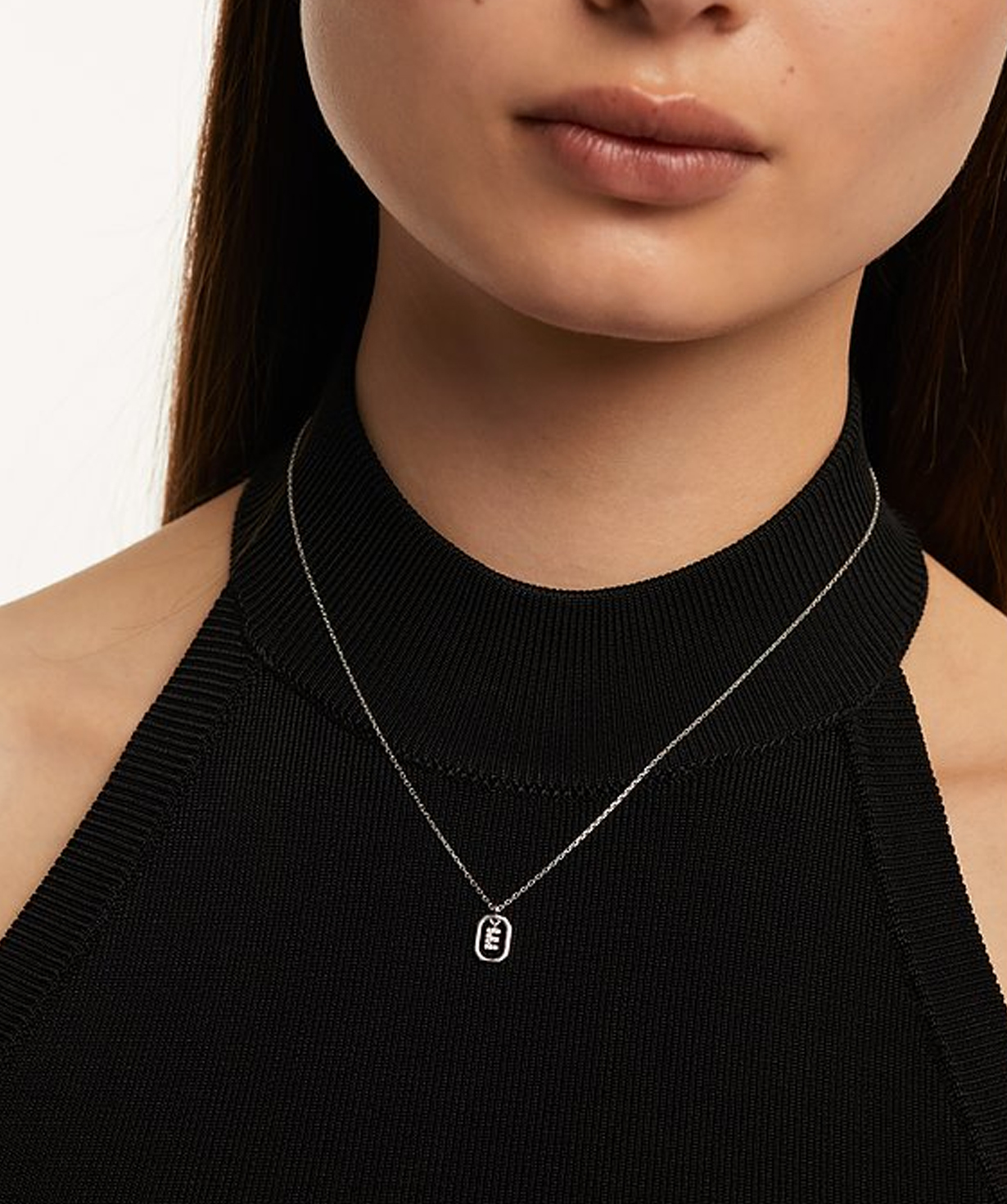 Silver necklace «PDPAOLA» CO02-516-U