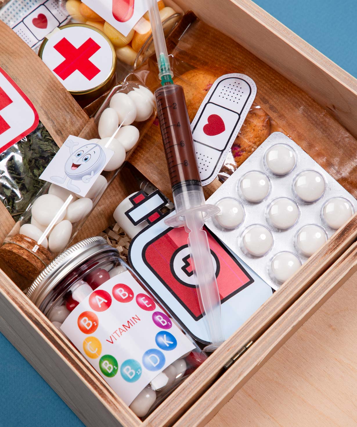 Gift box «THE BOX»  Get well soon №510