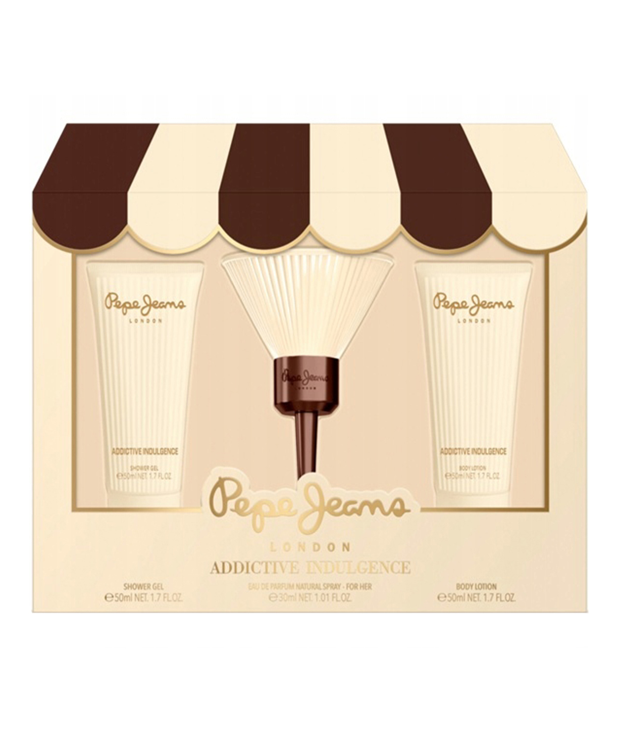 Օծանելիք «Pepe Jeans» Addictive Indulgence, կանացի, 30+50+50 մլ