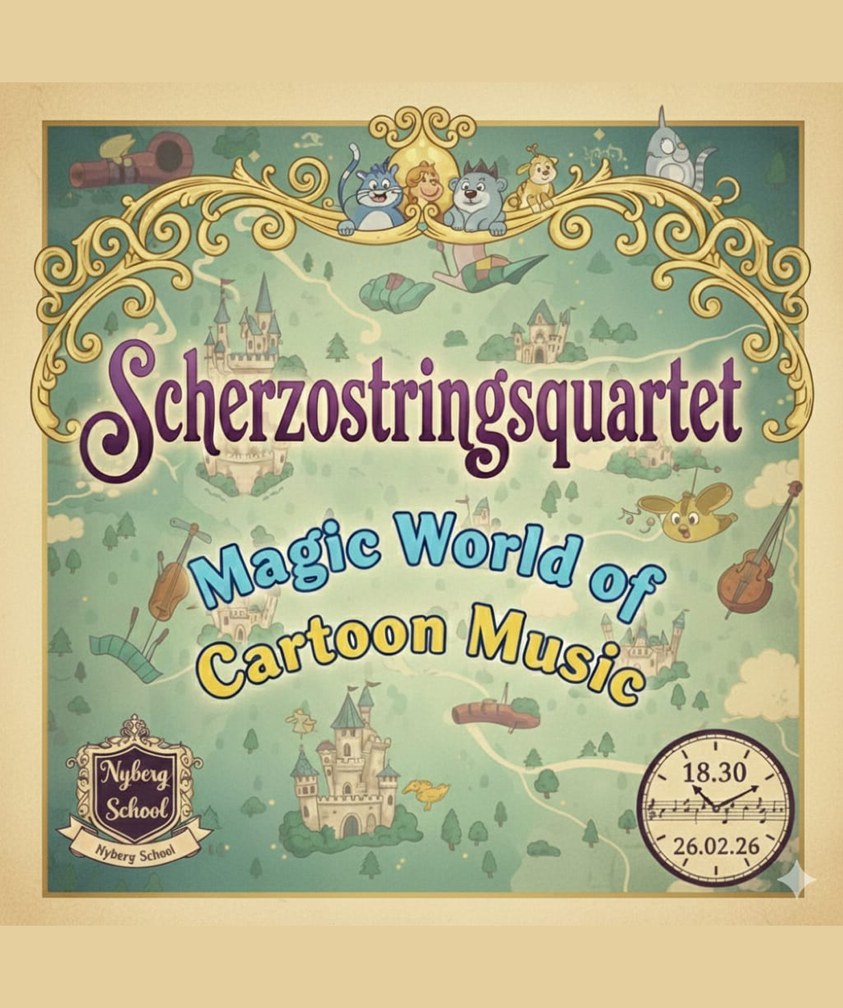 Magic World of Cartoon Music, 26-02-2026, 18:30