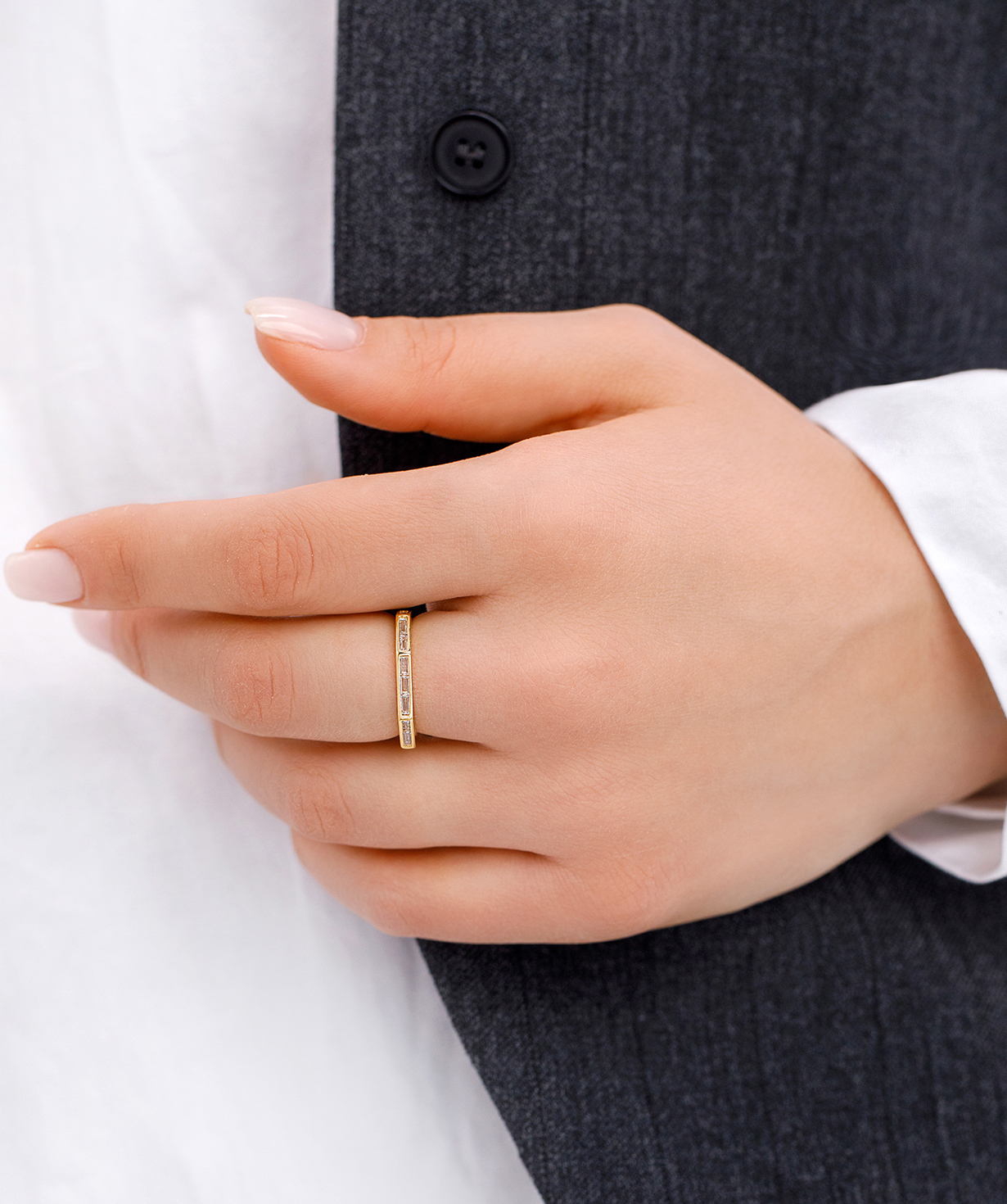 Silver ring «PDPAOLA» AN01-A04-14