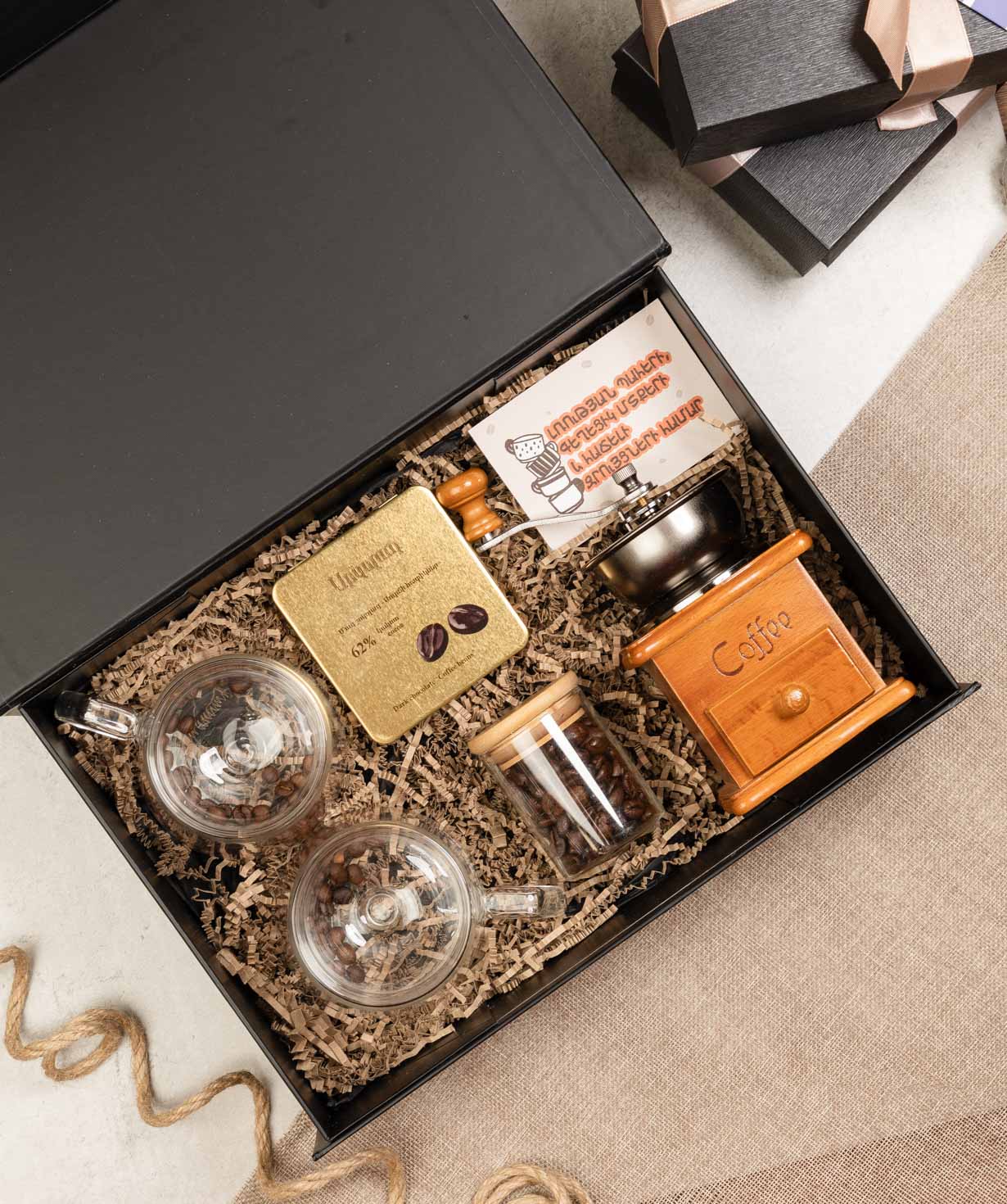 Gift box «THE BOX» Coffee №593