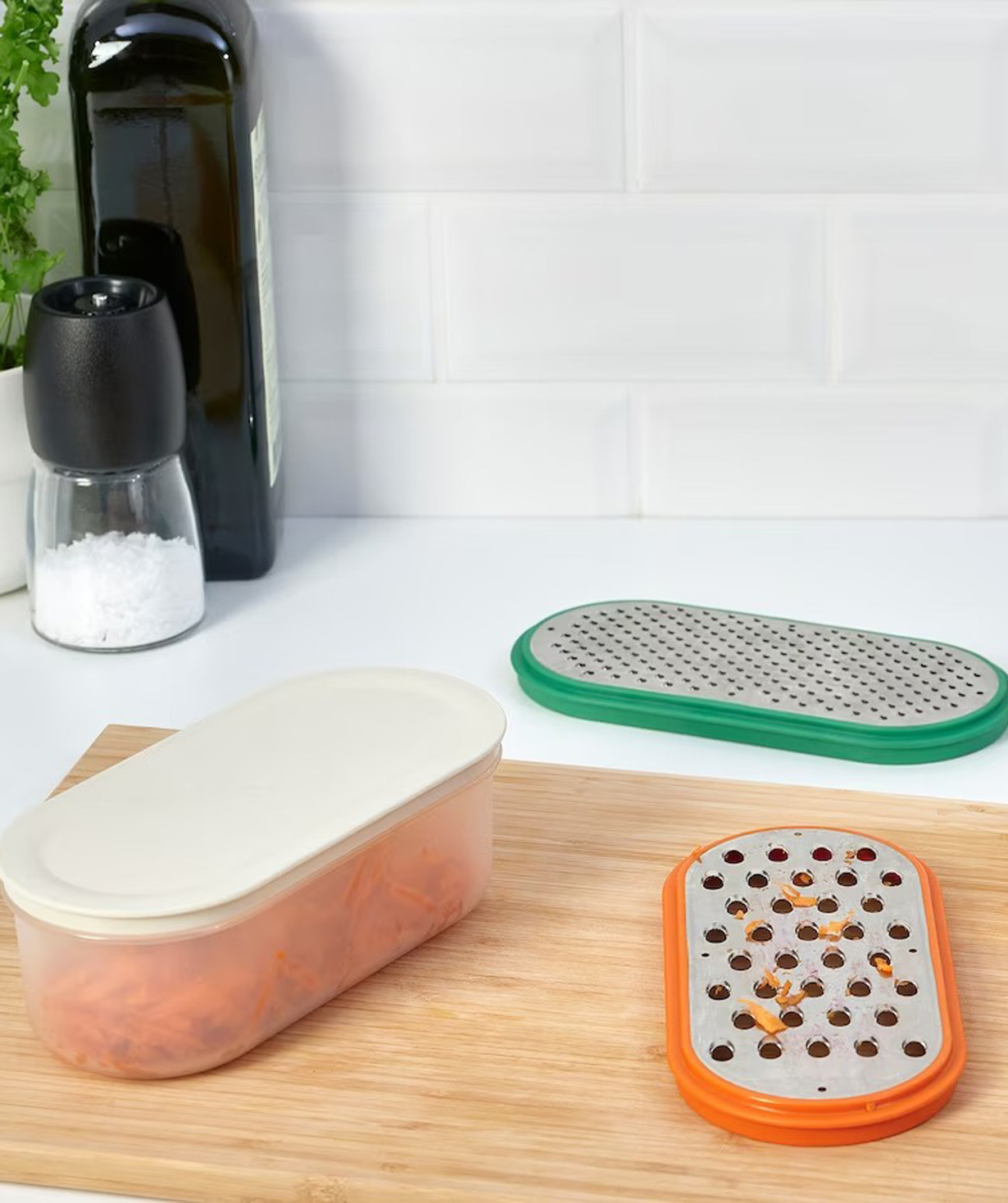 Grater with container ''UPPFYLLD'' 4 pcs