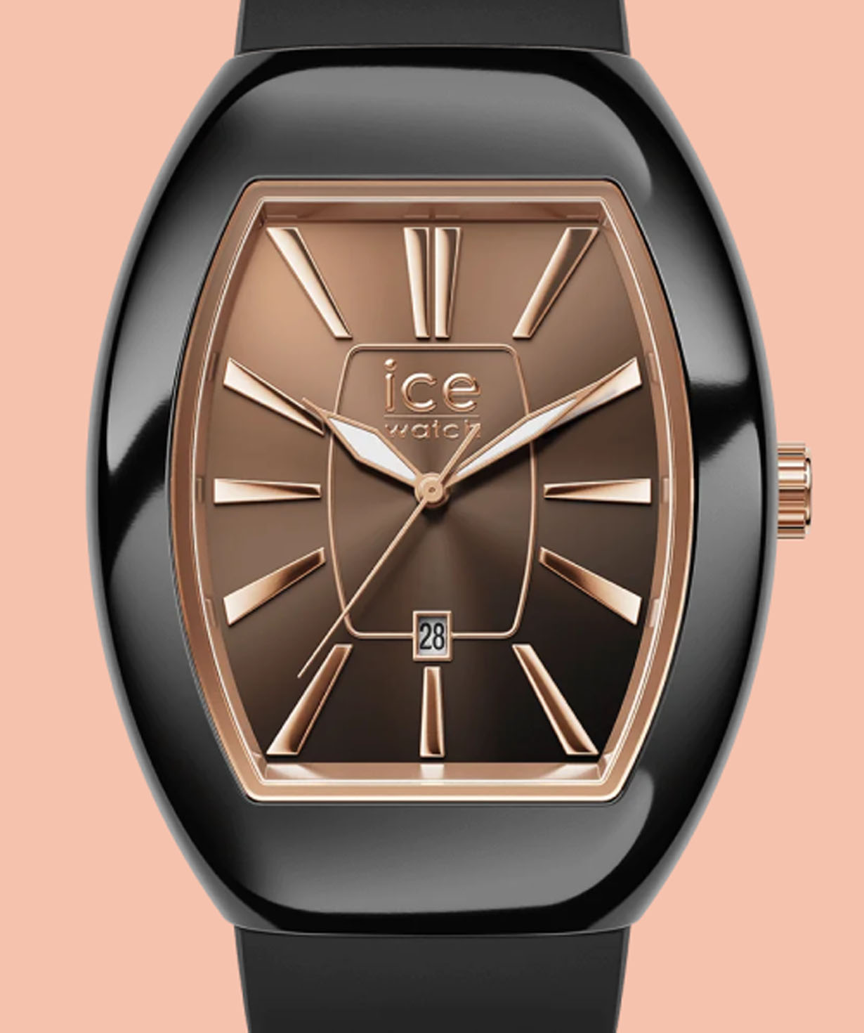 Часы «Ice-Watch»  ICE BOLIDAY, Black Sunset Rose-Gold