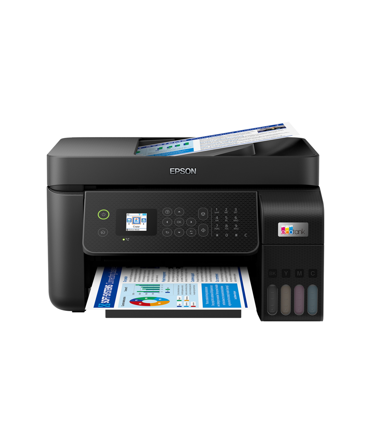 Цветной струйный принтер Epson L5290 (Print/Copy/Scan, A4, WiFi)