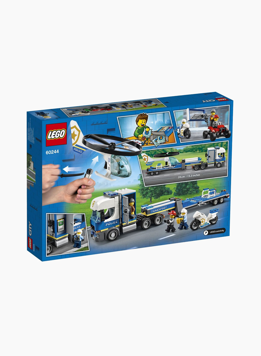 Lego City Constructor Police Helicopter Transport