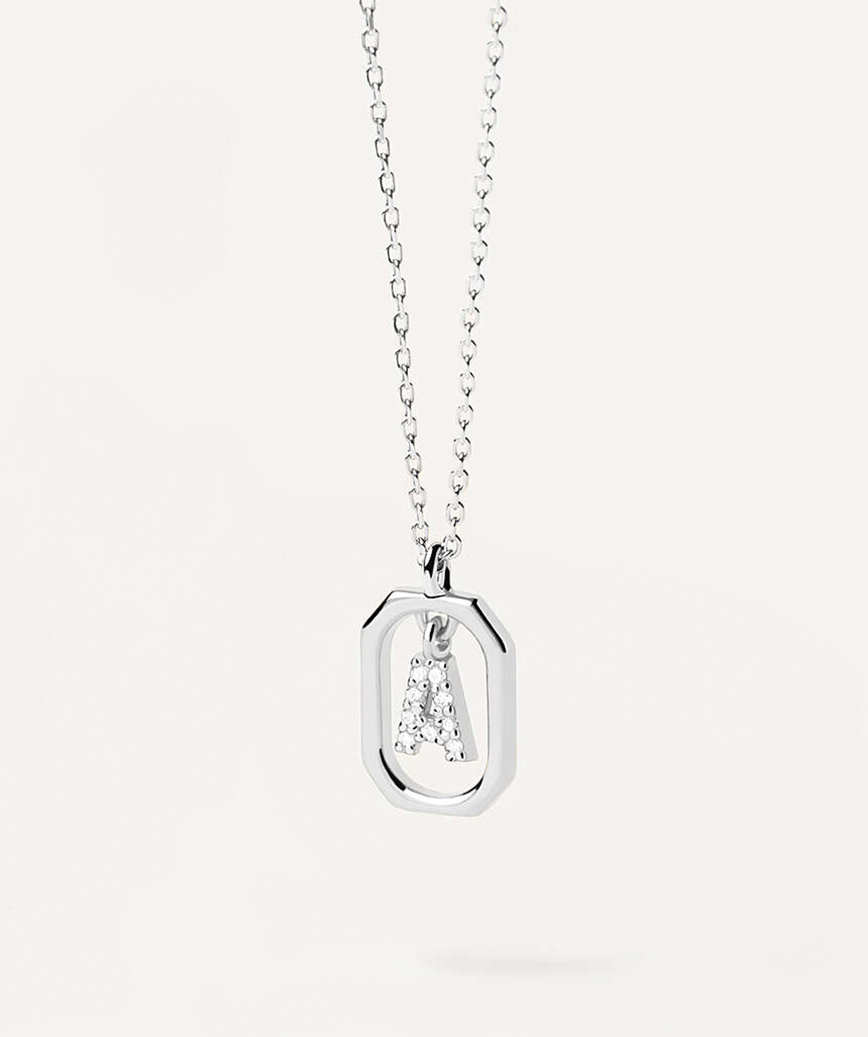 Silver necklace «PDPAOLA» CO02-512-U