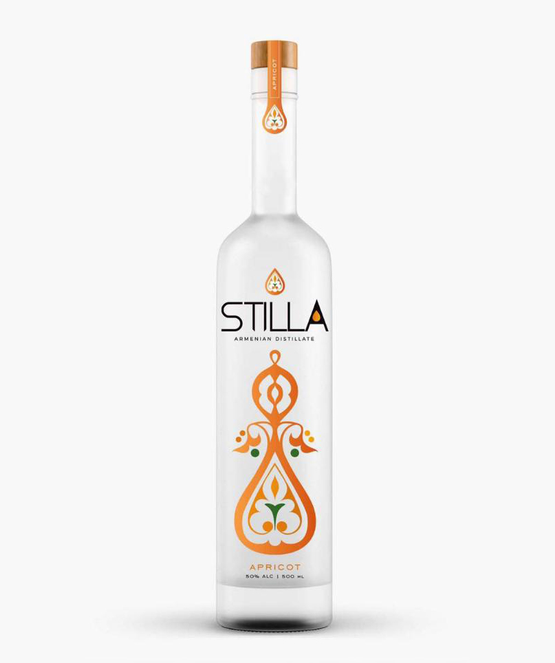 Фруктовая водка «Stilla» абрикос, 0,5 л, 50%