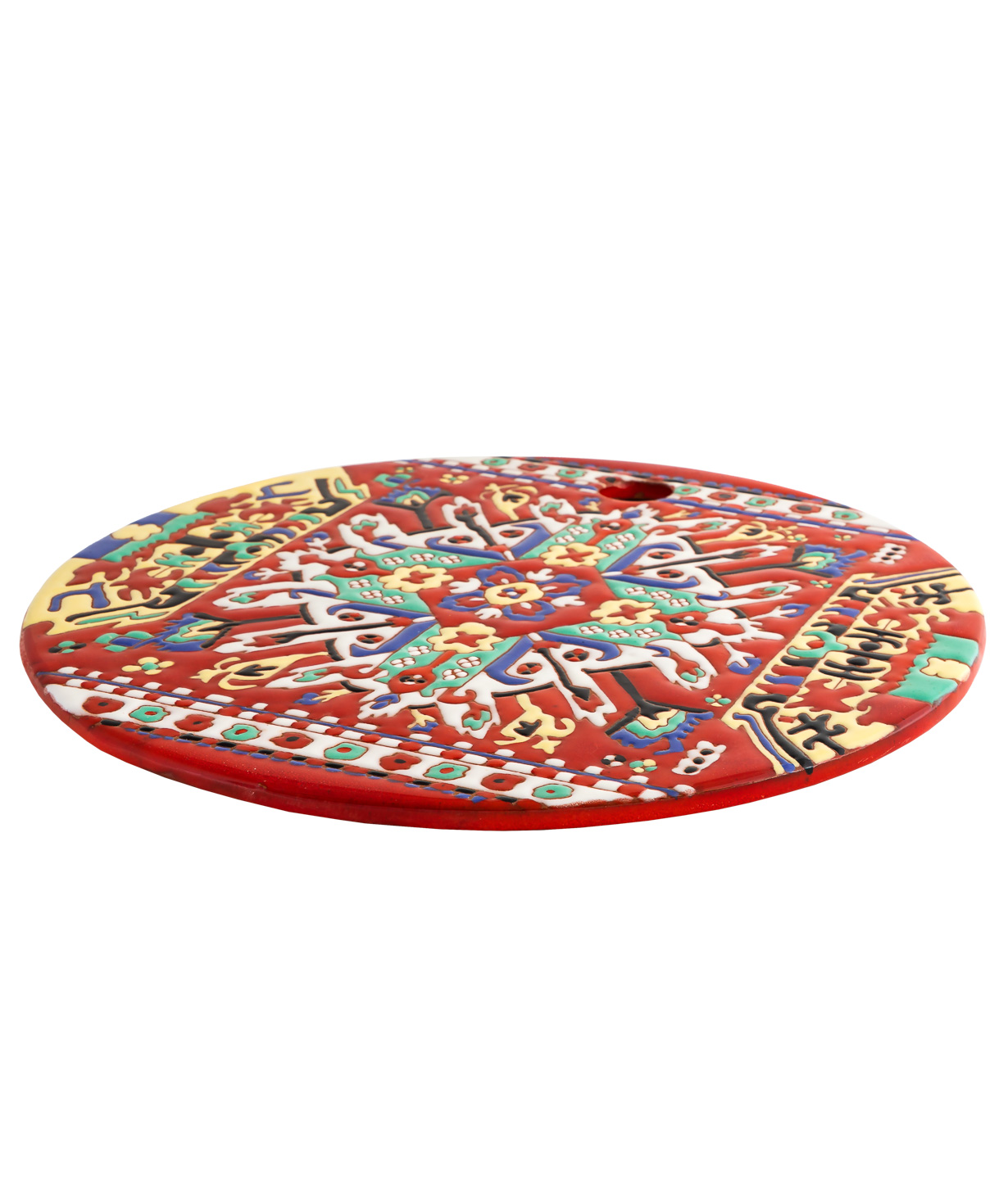 Сырная тарелка `ManeTiles` декоративная, керамическая №9