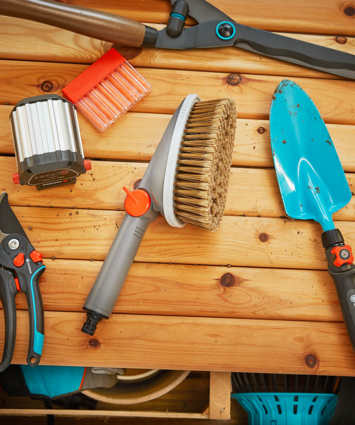 Waterflow brush «Gardena»