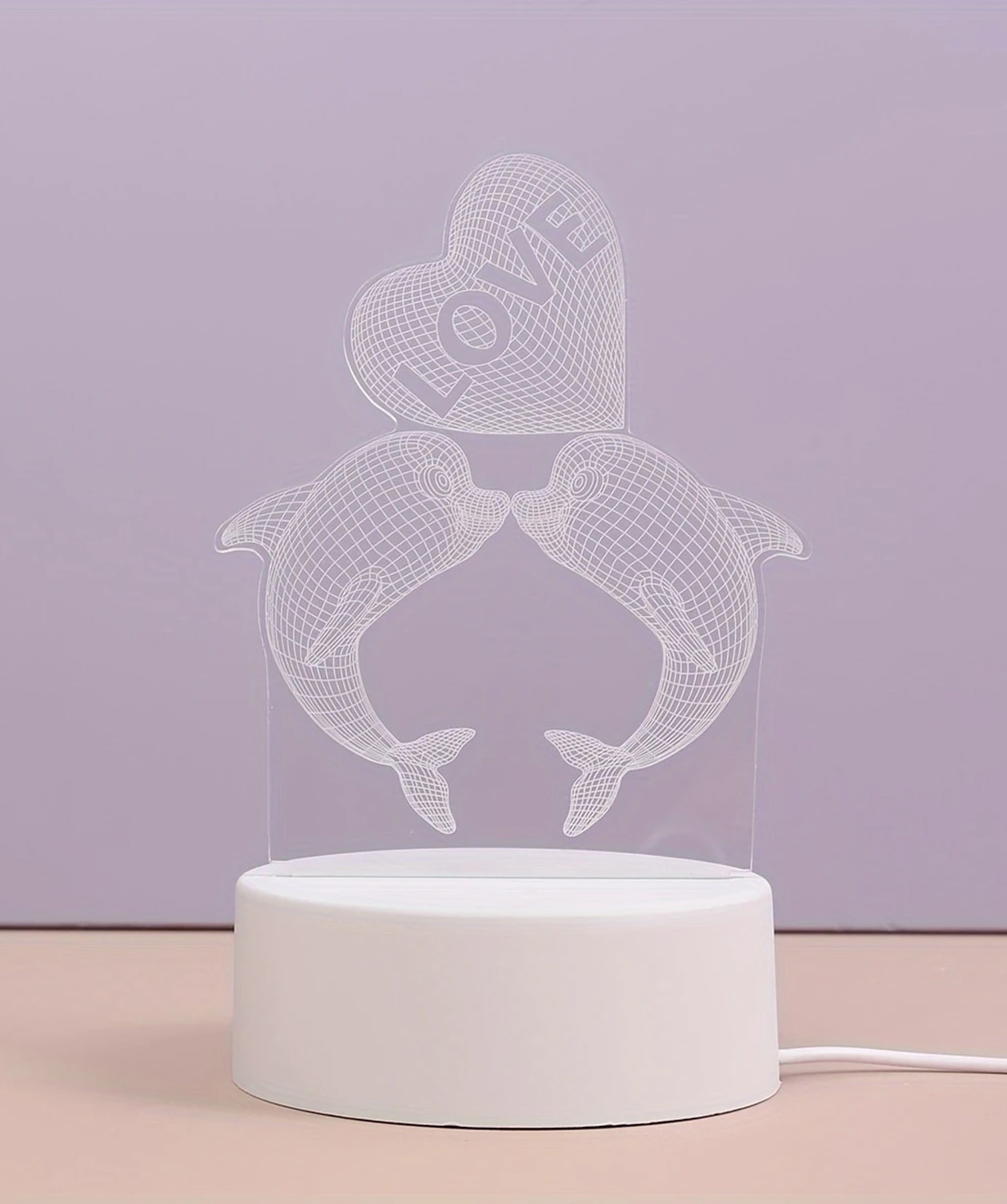 LED Lamp «Gift Store» dolphins №221