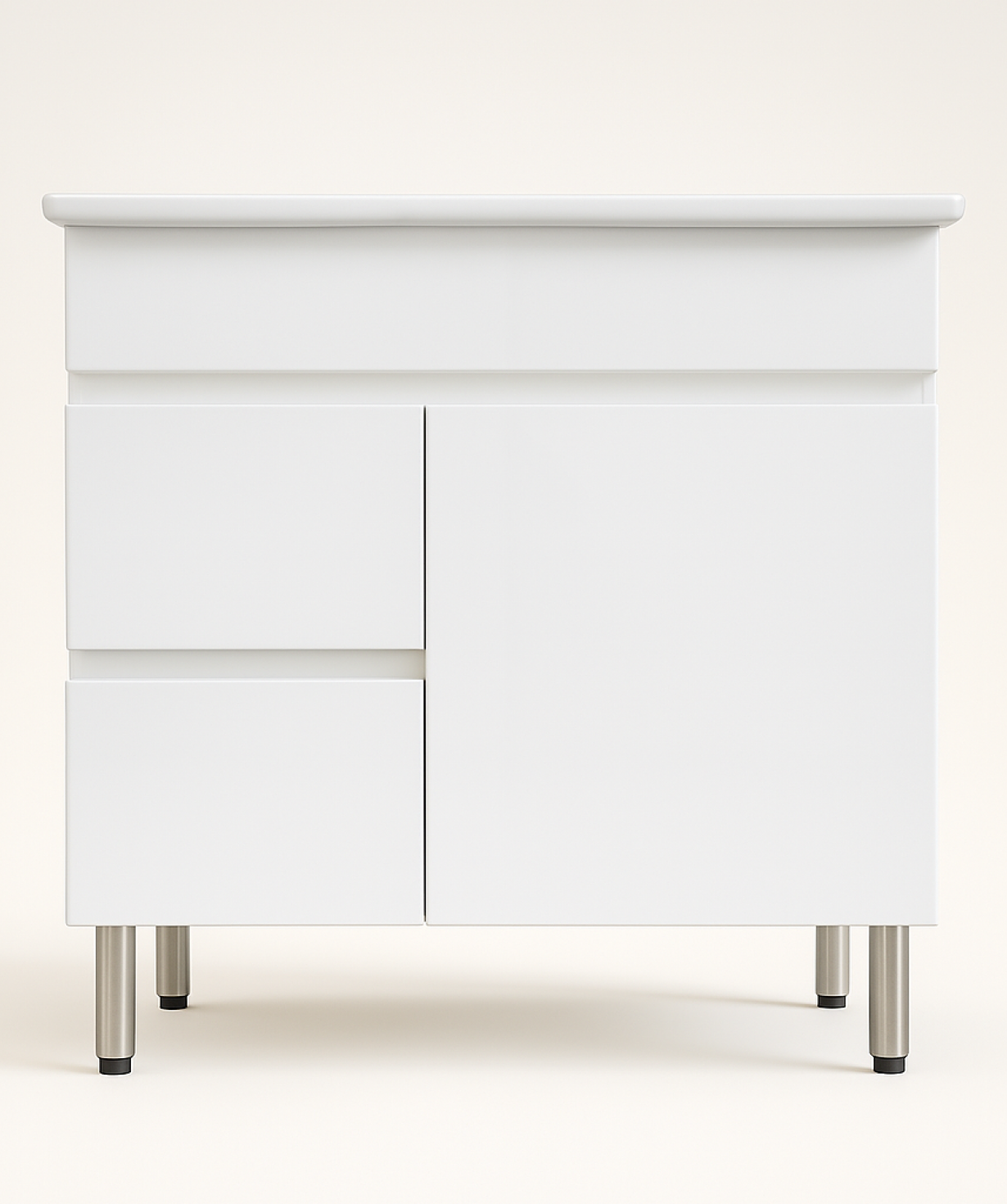 Bathroom furniture «Perla» Cube, white